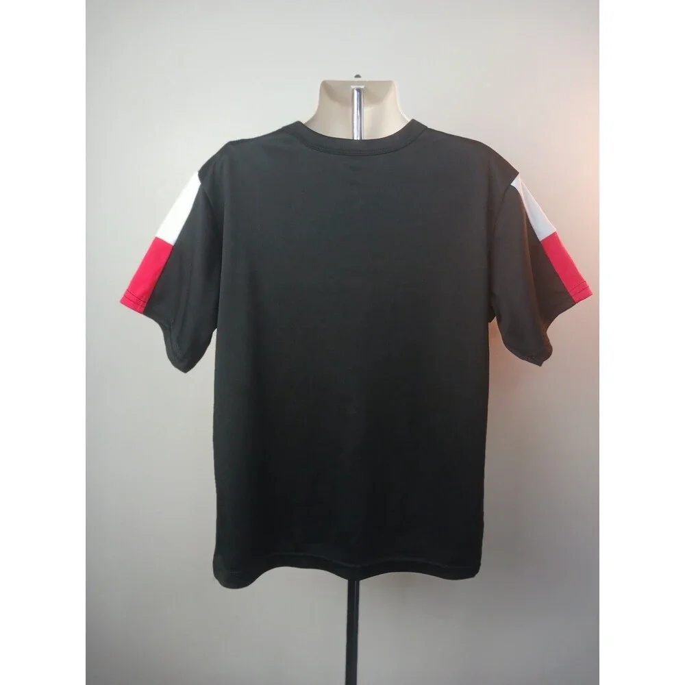 Place Sport Boys Red/Blk Youth Short Sleeve Tee Size S